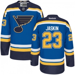 Dmitrij Jaskin Youth Reebok St. Louis Blues Premier Royal Blue Home Jersey