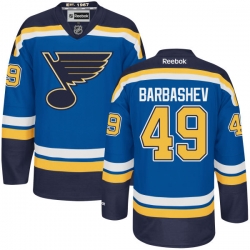 Ivan Barbashev Youth Reebok St. Louis Blues Authentic Royal Blue Home Jersey