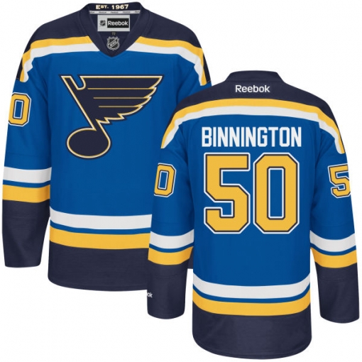 blues jersey binnington