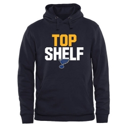 NHL St. Louis Blues Top Shelf Pullover Hoodie - Navy