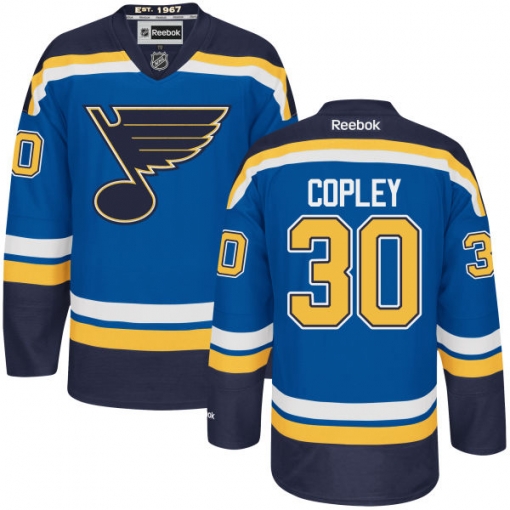 Pheonix Copley Reebok St. Louis Blues Premier Royal Blue Home Jersey