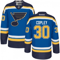 Pheonix Copley Reebok St. Louis Blues Authentic Royal Blue Home Jersey