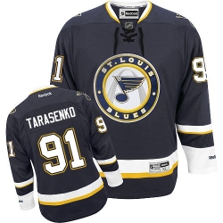 Vladimir Tarasenko Youth Reebok St. Louis Blues Authentic Navy Blue Third NHL Jersey