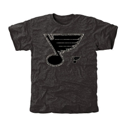 NHL St. Louis Blues Black Rink Warrior Tri-Blend T-Shirt