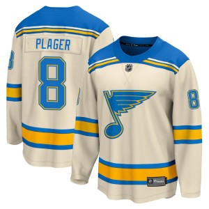 Barclay Plager Youth Fanatics Branded St. Louis Blues Breakaway Cream 2022 Winter Classic Jersey