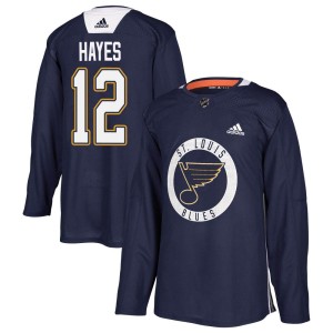 Kevin Hayes Youth Adidas St. Louis Blues Authentic Blue Practice Jersey