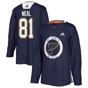 James Neal Youth Adidas St. Louis Blues Authentic Blue Practice Jersey