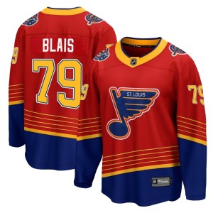 Sammy Blais Youth Fanatics Branded St. Louis Blues Breakaway Red 2020/21 Special Edition Jersey