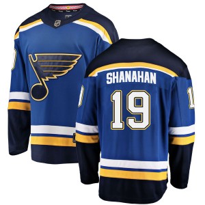 Brendan Shanahan Youth Fanatics Branded St. Louis Blues Breakaway Blue Home Jersey