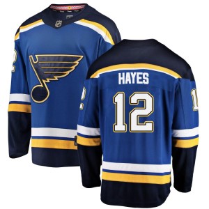 Kevin Hayes Men's Fanatics Branded St. Louis Blues Breakaway Blue Home Jersey