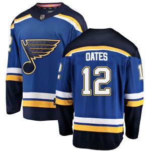 Adam Oates Men's Fanatics Branded St. Louis Blues Breakaway Blue Home Jersey