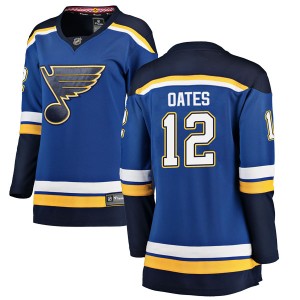 Adam Oates Women's Fanatics Branded St. Louis Blues Breakaway Blue Home Jersey