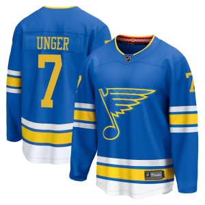Garry Unger Youth Fanatics St. Louis Blues Breakaway Blue Home 2025 Jersey