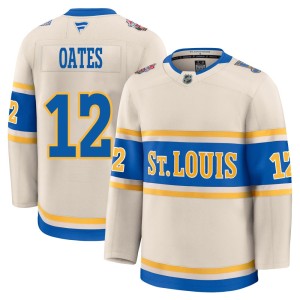 Adam Oates Men's Fanatics St. Louis Blues Premium Cream 2025 Winter Classic Jersey