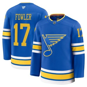 Cam Fowler Youth Fanatics St. Louis Blues Premium Blue Home 2025 Jersey