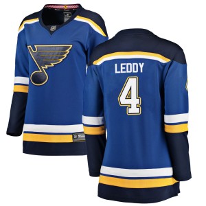 Nick Leddy Women's Fanatics Branded St. Louis Blues Breakaway Blue Home Jersey