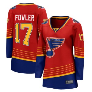 Cam Fowler Women's Fanatics Branded St. Louis Blues Breakaway Red 2020/21 Special Edition Jersey