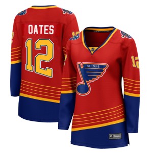 Adam Oates Women's Fanatics Branded St. Louis Blues Breakaway Red 2020/21 Special Edition Jersey