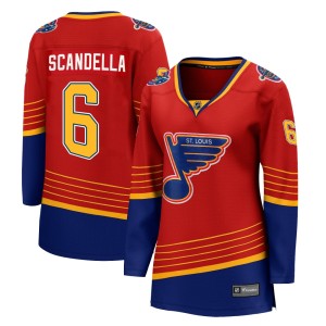 Marco Scandella Women's Fanatics Branded St. Louis Blues Breakaway Red 2020/21 Special Edition Jersey